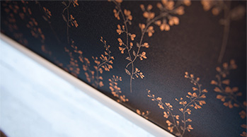 patterned roller shades